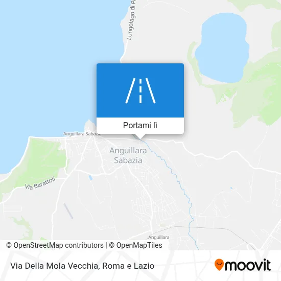 Mappa Via Della Mola Vecchia