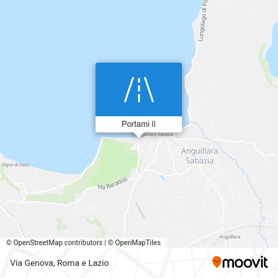 Mappa Via Genova