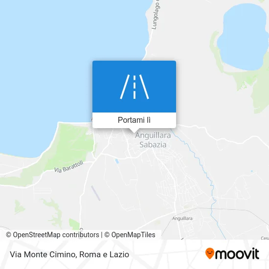 Mappa Via Monte Cimino