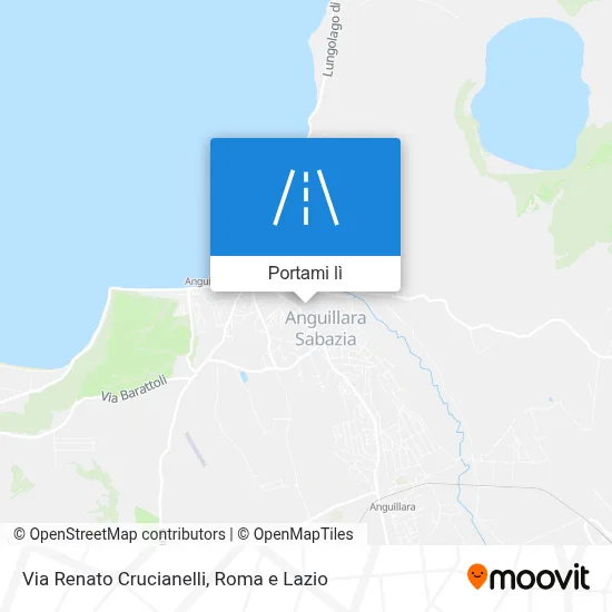 Mappa Via Renato Crucianelli