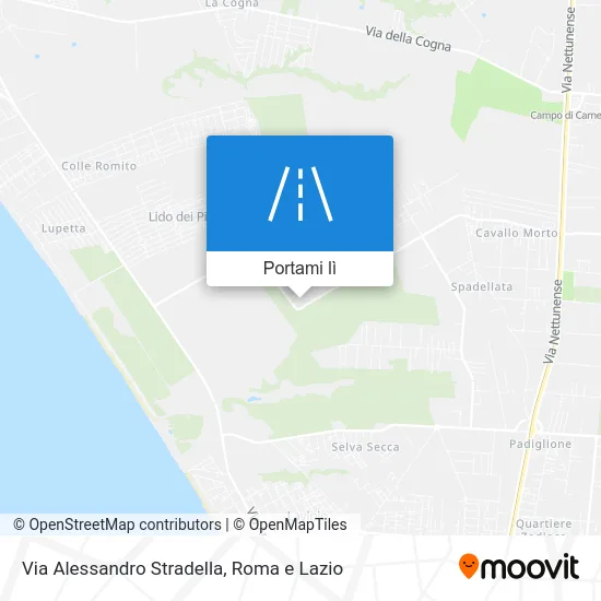 Mappa Via Alessandro Stradella