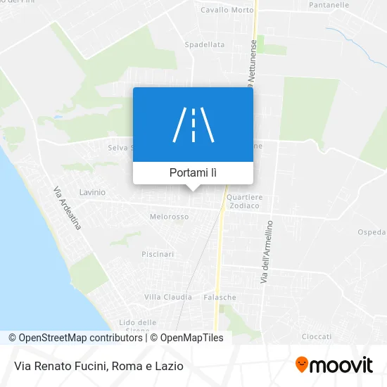 Mappa Via Renato Fucini