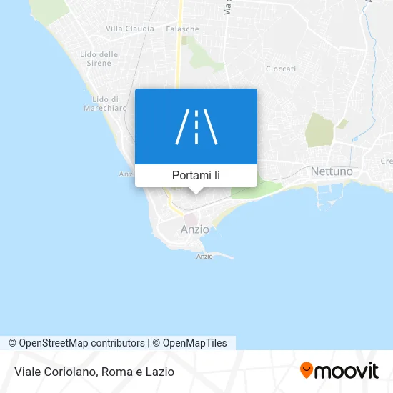 Mappa Viale Coriolano