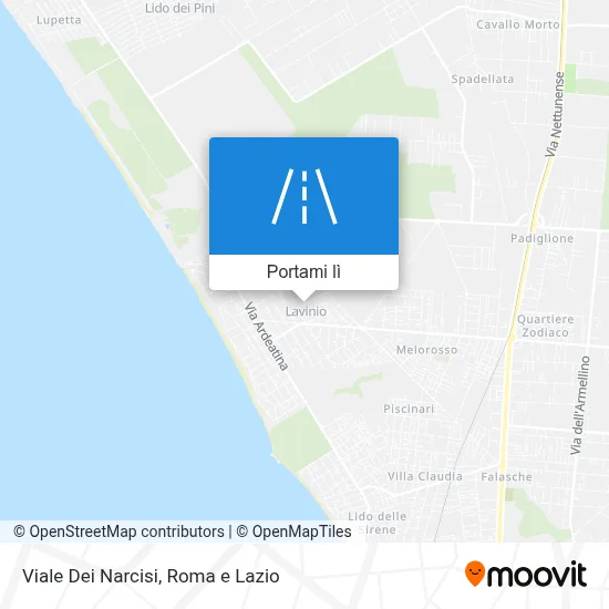 Mappa Viale Dei Narcisi