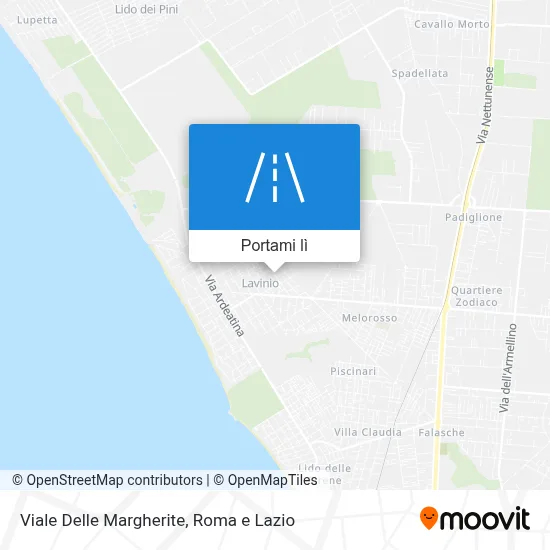 Mappa Viale Delle Margherite