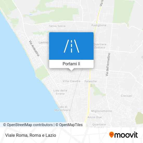 Mappa Viale Roma