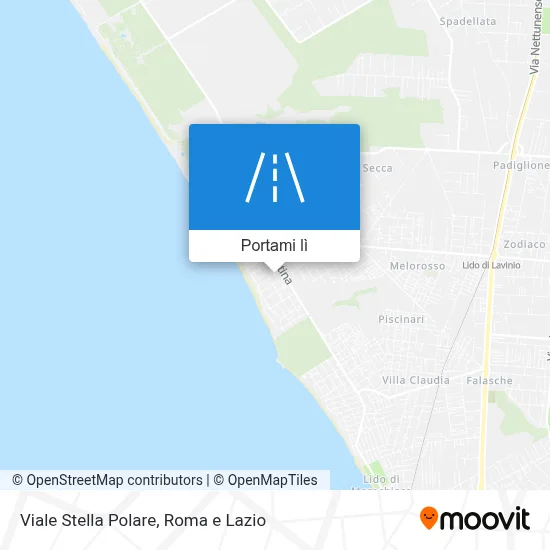 Mappa Viale Stella Polare