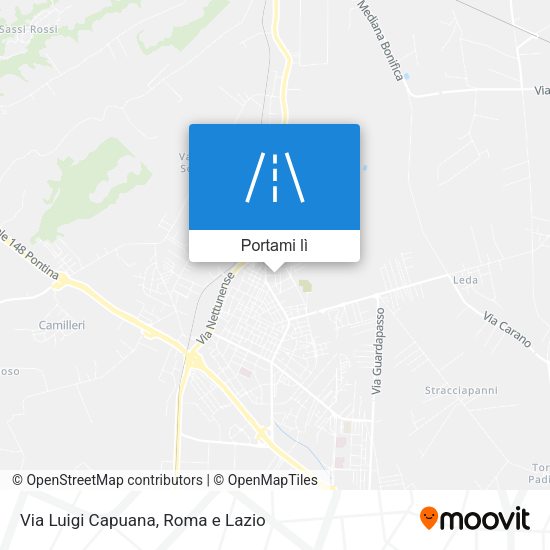 Mappa Via Luigi Capuana