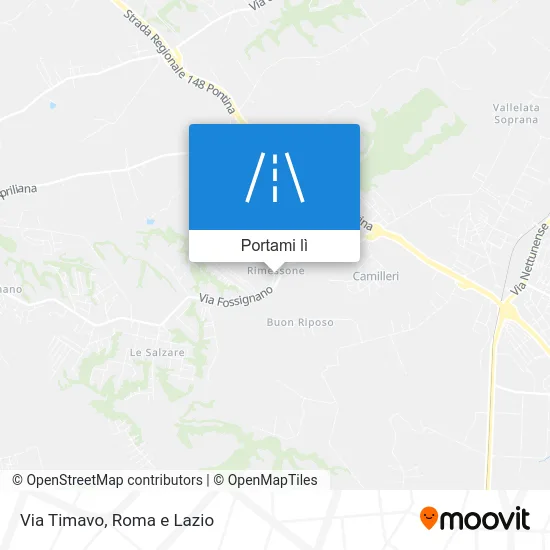 Mappa Via Timavo