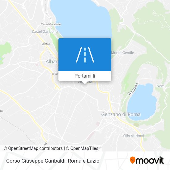 Mappa Corso Giuseppe Garibaldi
