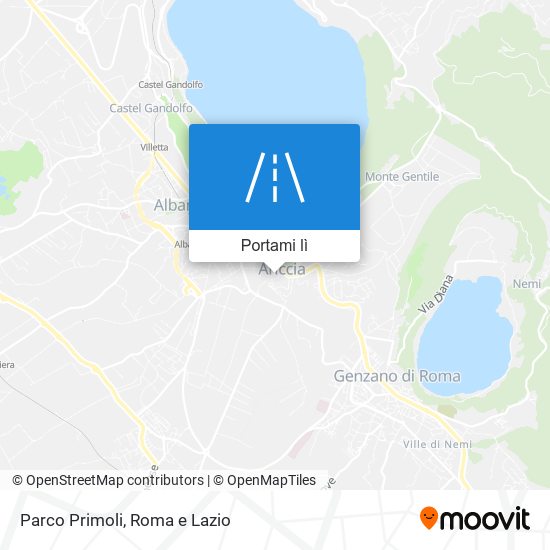 Mappa Parco Primoli