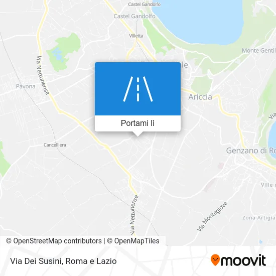 Mappa Via Dei Susini