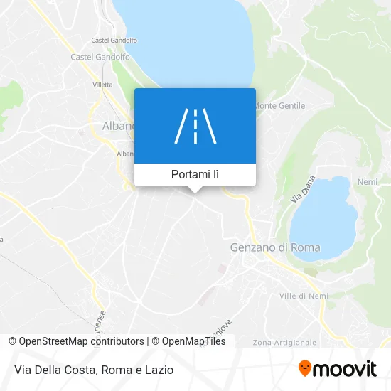 Mappa Via Della Costa