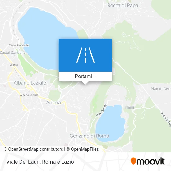 Mappa Viale Dei Lauri