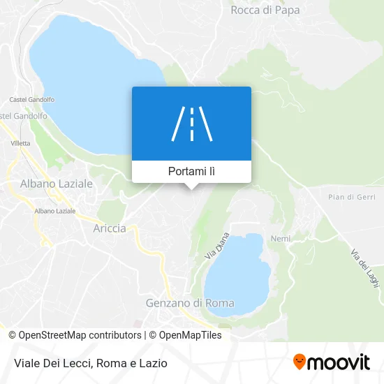 Mappa Viale Dei Lecci