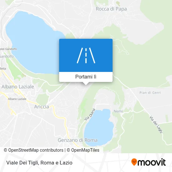 Mappa Viale Dei Tigli