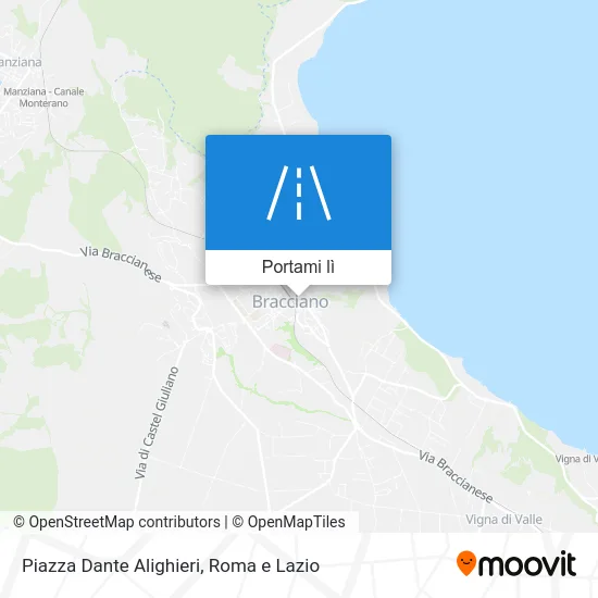 Mappa Piazza Dante Alighieri