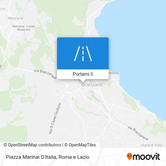 Mappa Piazza Marinai D'Italia