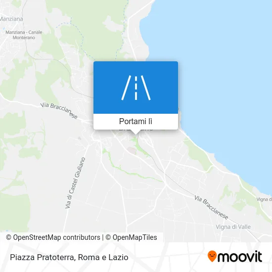 Mappa Piazza Pratoterra