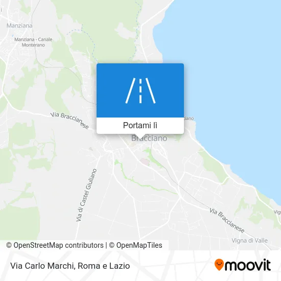 Mappa Via Carlo Marchi