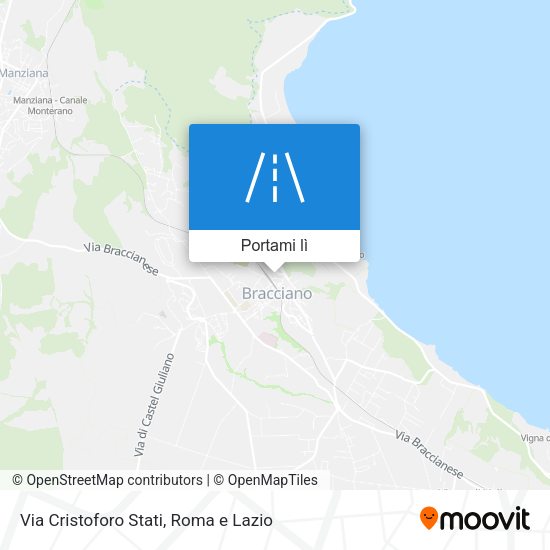 Mappa Via Cristoforo Stati