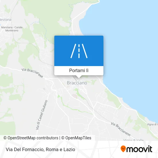 Mappa Via Del Fornaccio