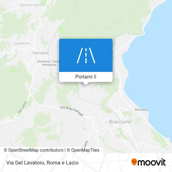 Mappa Via Del Lavatoio