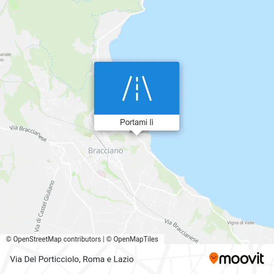 Mappa Via Del Porticciolo