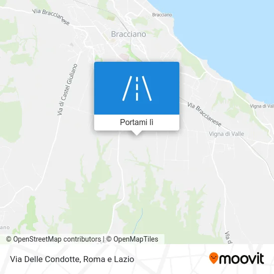 Mappa Via Delle Condotte