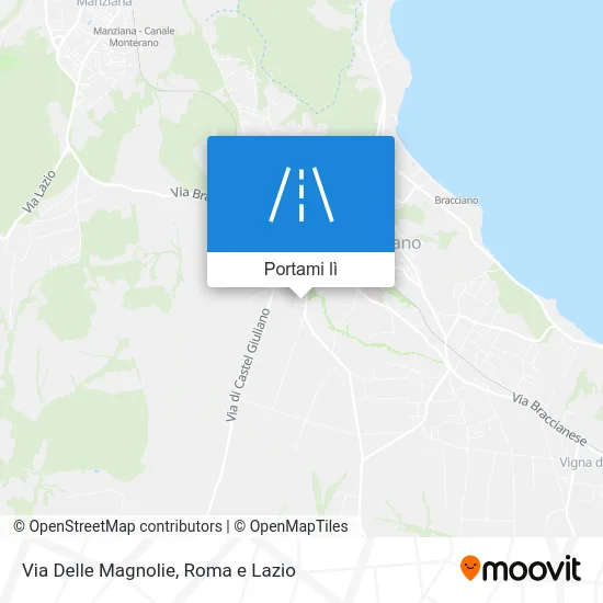 Mappa Via Delle Magnolie