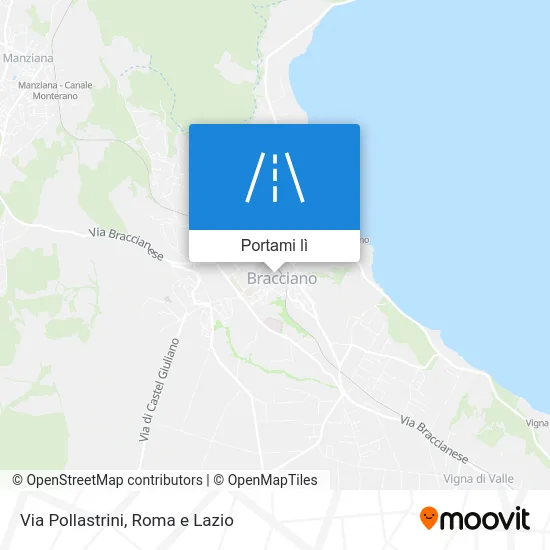 Mappa Via Pollastrini