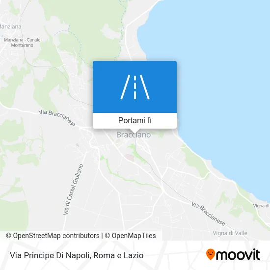 Mappa Via Principe Di Napoli