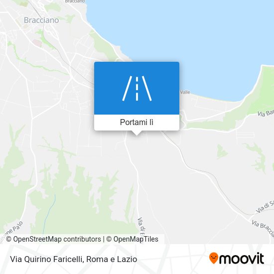 Mappa Via Quirino Faricelli