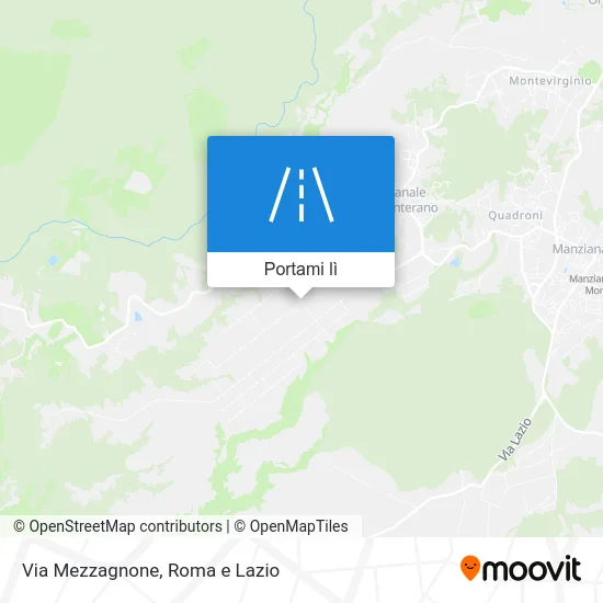 Mappa Via Mezzagnone