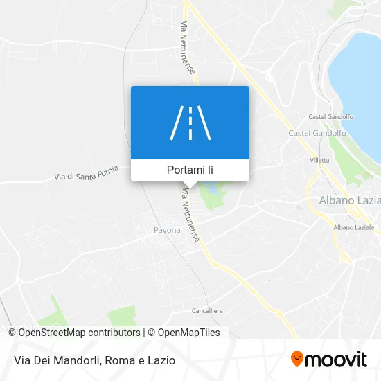 Mappa Via Dei Mandorli