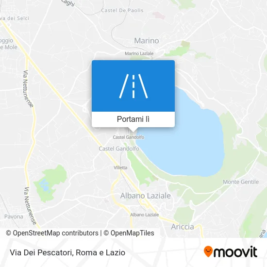 Mappa Via Dei Pescatori