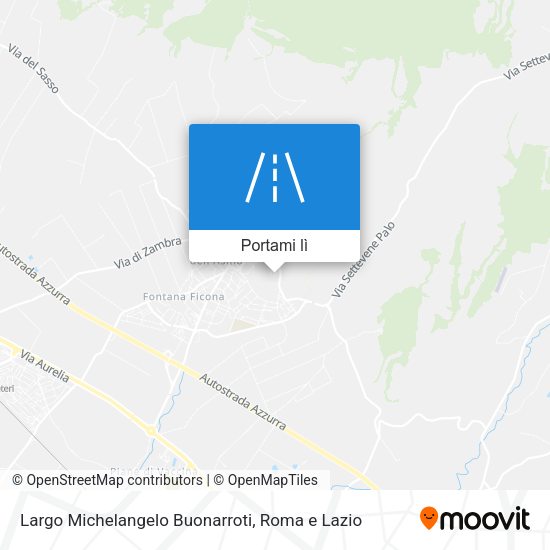 Mappa Largo Michelangelo Buonarroti