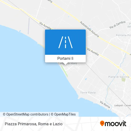 Mappa Piazza Primarosa