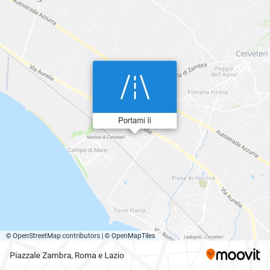 Mappa Piazzale Zambra