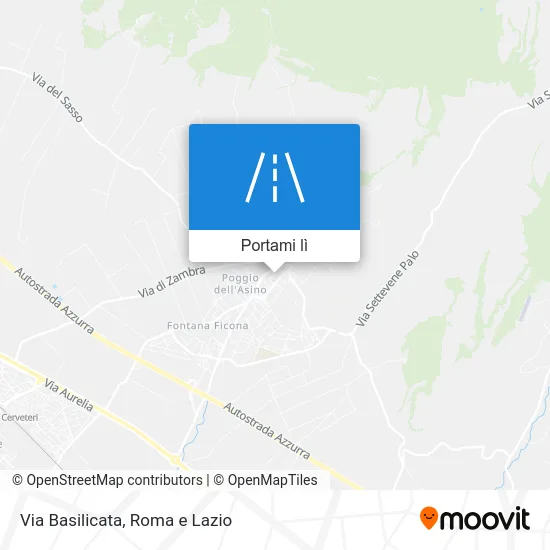 Mappa Via Basilicata