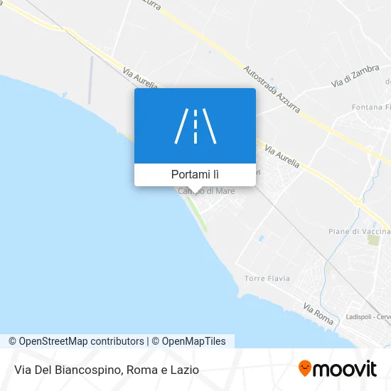 Mappa Via Del Biancospino