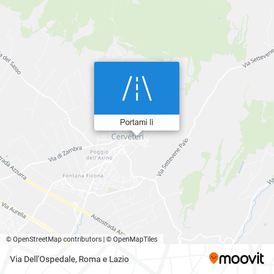 Mappa Via Dell'Ospedale