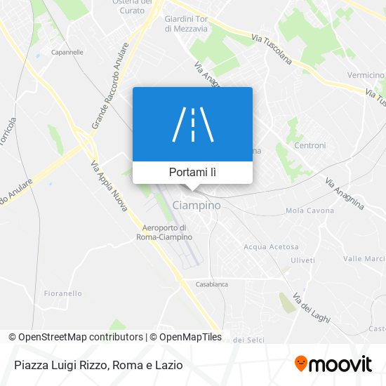 Mappa Piazza Luigi Rizzo