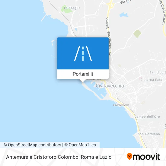 Mappa Antemurale Cristoforo Colombo