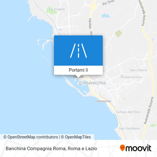 Mappa Banchina Compagnia Roma