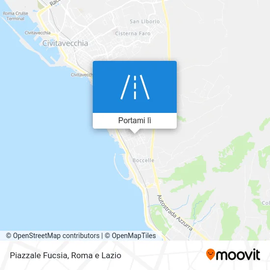 Mappa Piazzale Fucsia