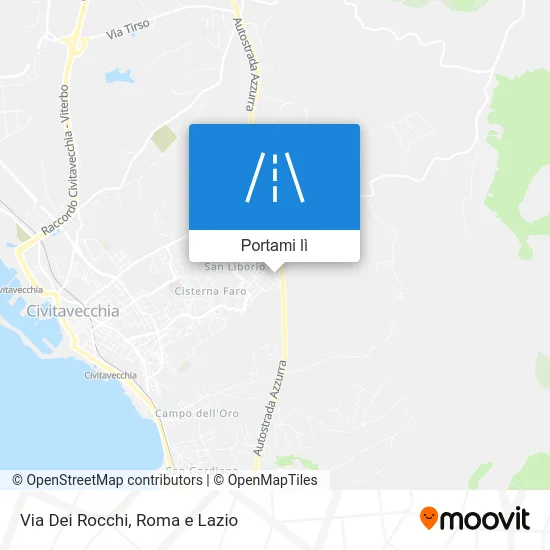 Mappa Via Dei Rocchi