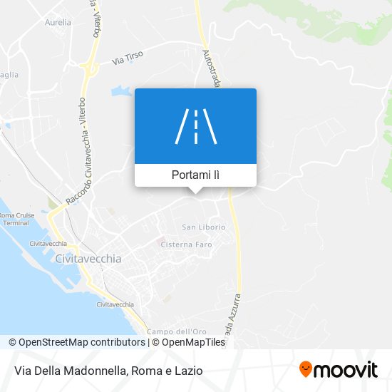 Mappa Via Della Madonnella