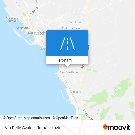 Mappa Via Delle Azalee