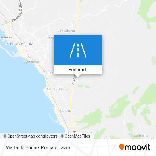 Mappa Via Delle Eriche